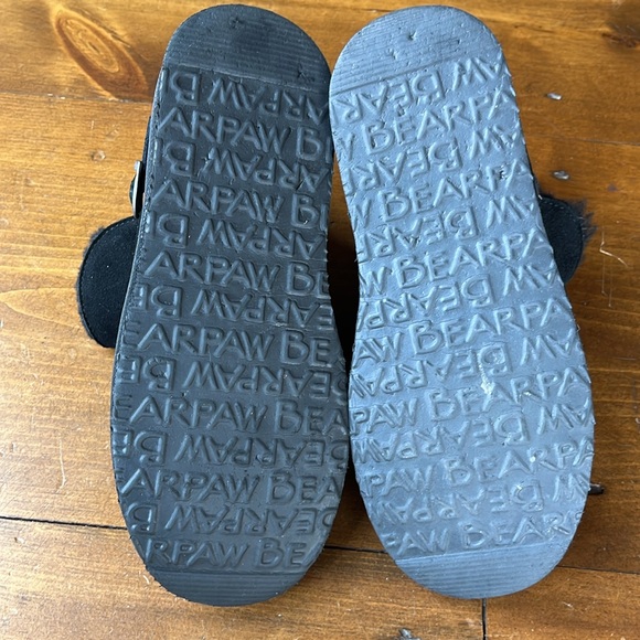 Bear Paw Black Booties Sz 9 - Picture 6 of 14